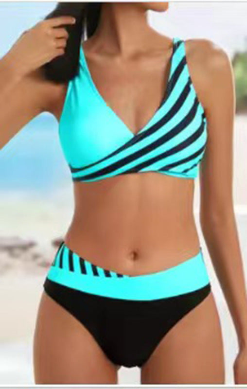 👙🌴【S-3XL】 Novi ženski komplet kupaćih kostima s printom iz 2025