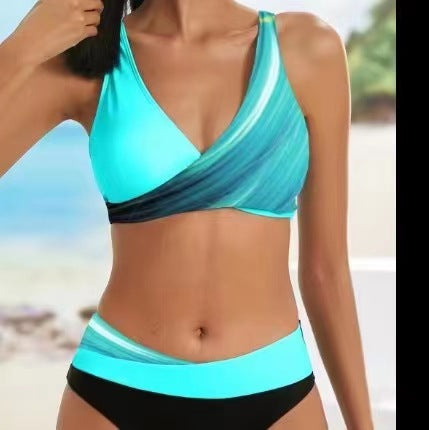 👙2025 Nový set plavek s potiskem pro ženy 