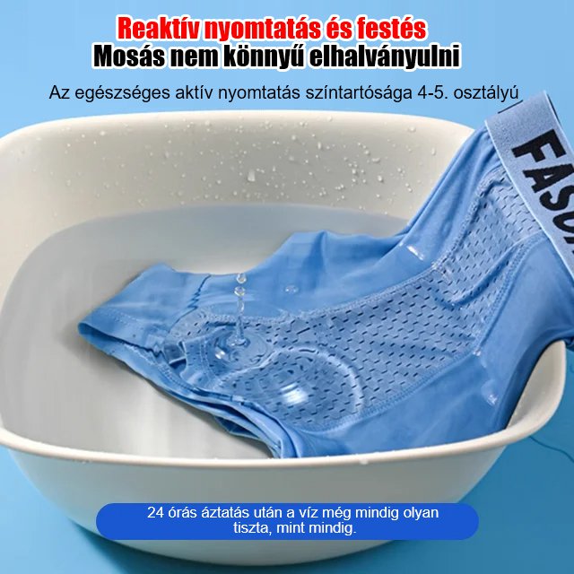 🔥6 kusů za 660 Kč🔥🔥 Nový styl, pohodlné a vzdušné, síťované, ledové hedvábné boxerky ve velkých velikostech 
